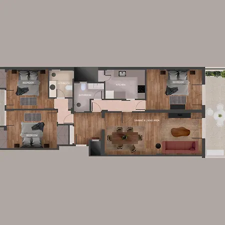 Apartment Pristine 3 Bedroom Luxury Sanctuary! Athens